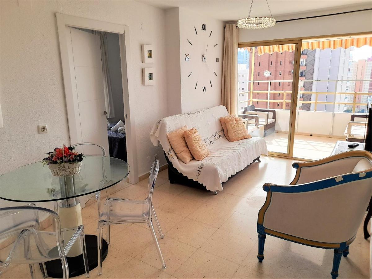 Agustina Apartment In Rincon De Loix -Free Parking, Wi-Fi, Pool, New Air Conditioning, Sea View เบนิดอร์ม ภายนอก รูปภาพ